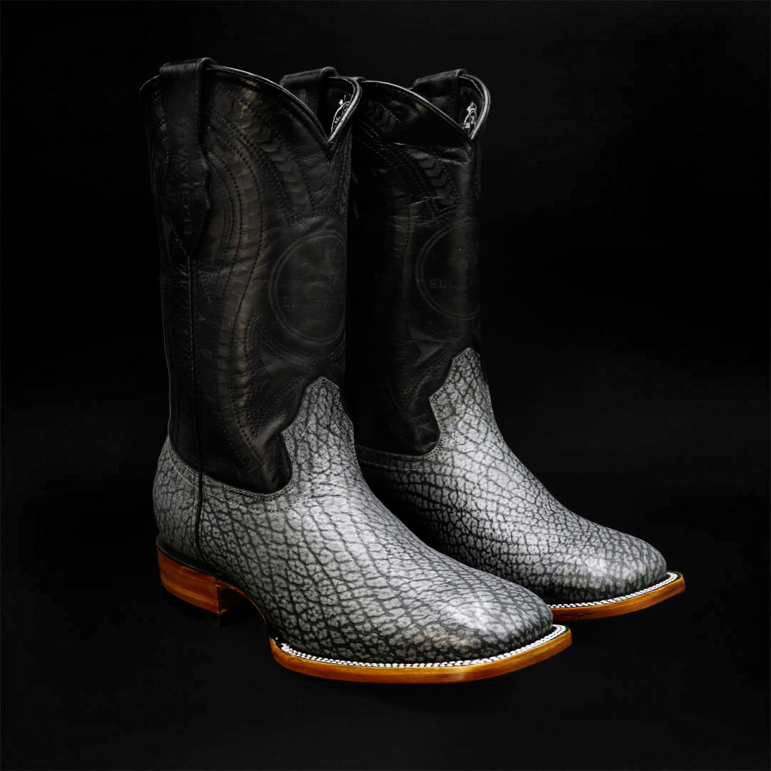 Bota Bulldog de Cuello de Toro Gris CH306