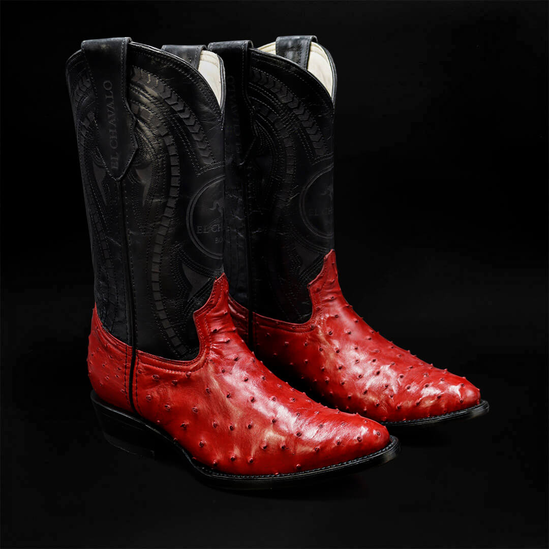 Shoe Botas Rio Grande De Avestruz Vaqueras Mujer Botas De Mujer De