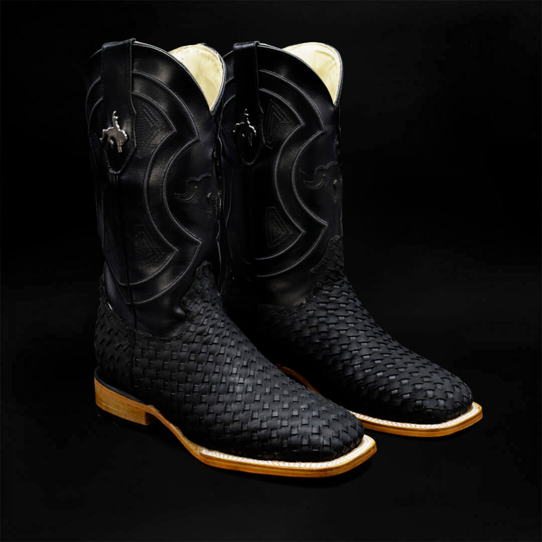 Bota Bulldog de Petatillo Negro CH701