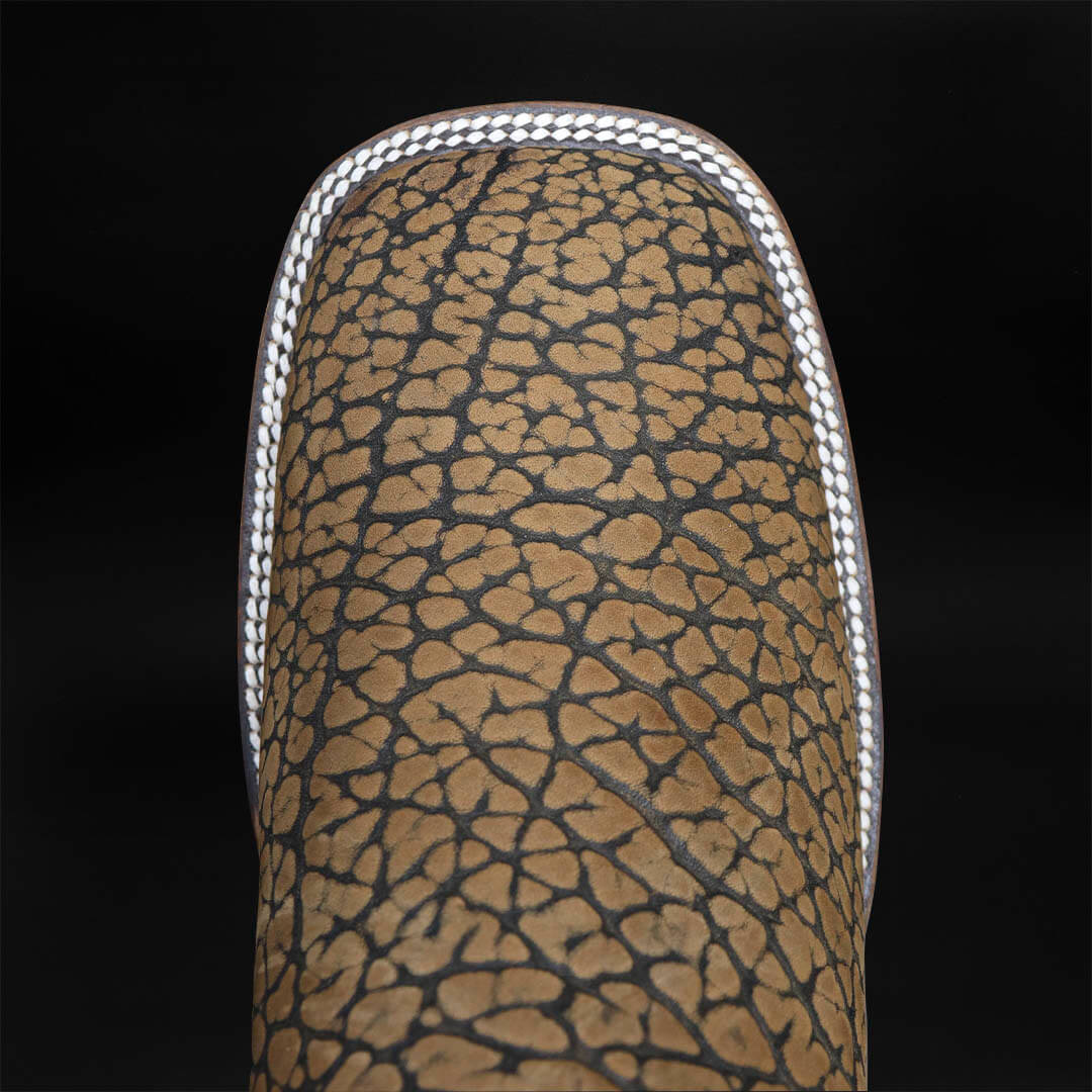 Bota Bulldog de Cuello de Toro Miel CH302