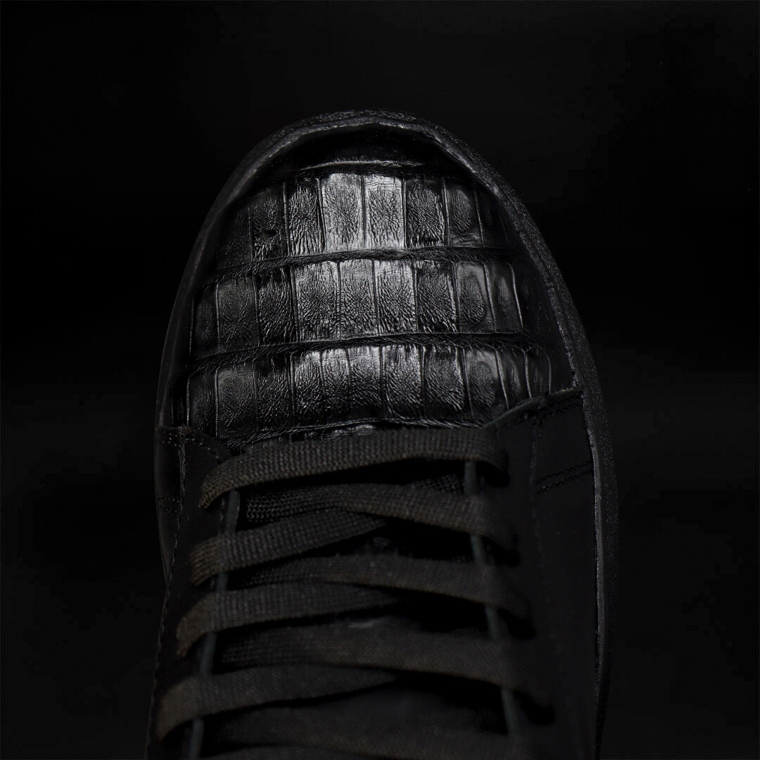 Tenis F1 De Cocodrilo Negro TH401