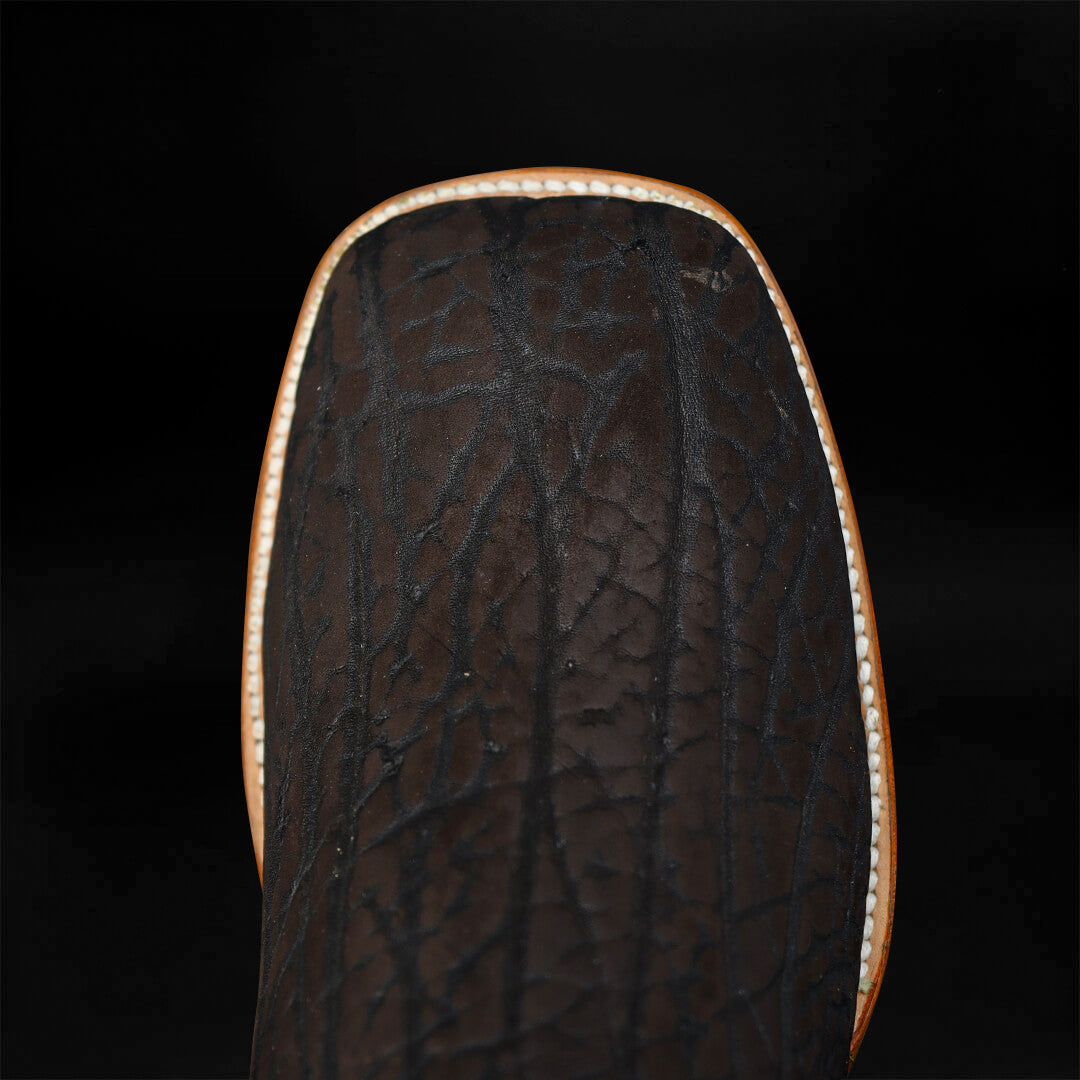 Botín Bulldog de Cuello de Toro Chocolate BD102