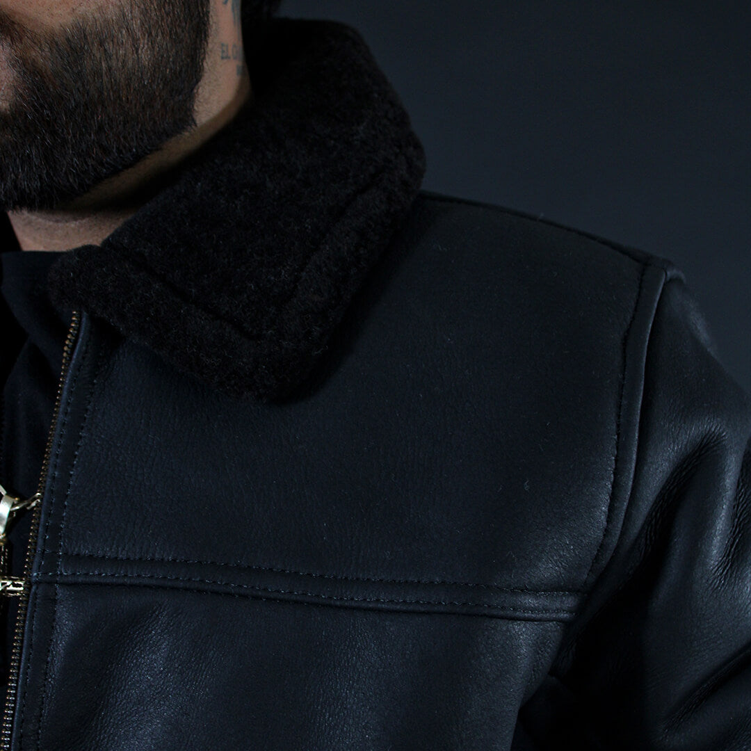 Chamarra en Piel de Borrego Marlboro CA302