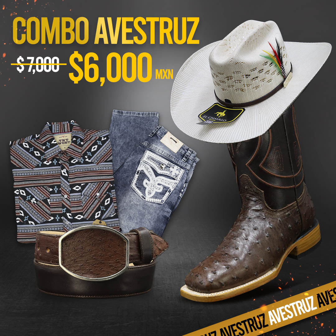 Combo Avestruz