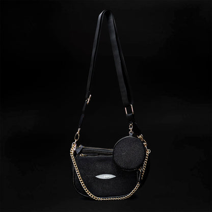 Bolso de Mano de Piel de Mantarraya BL103
