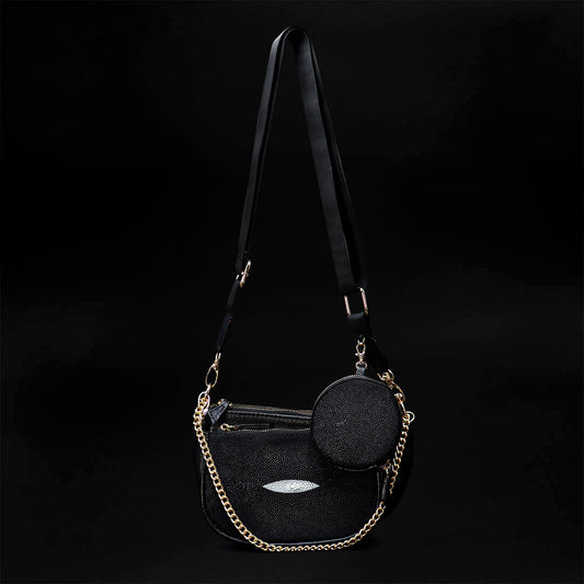 Bolso de Mano de Piel de Mantarraya BL103