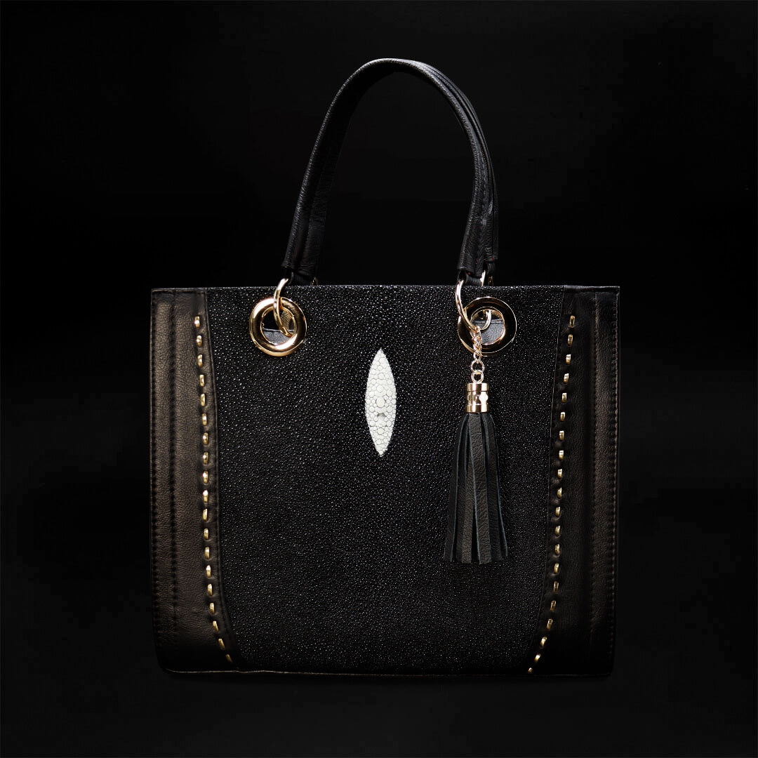 Bolso de Mano de Piel de Mantarraya BL102