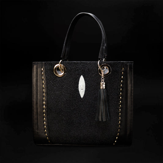 Bolso de Mano de Piel de Mantarraya BL102