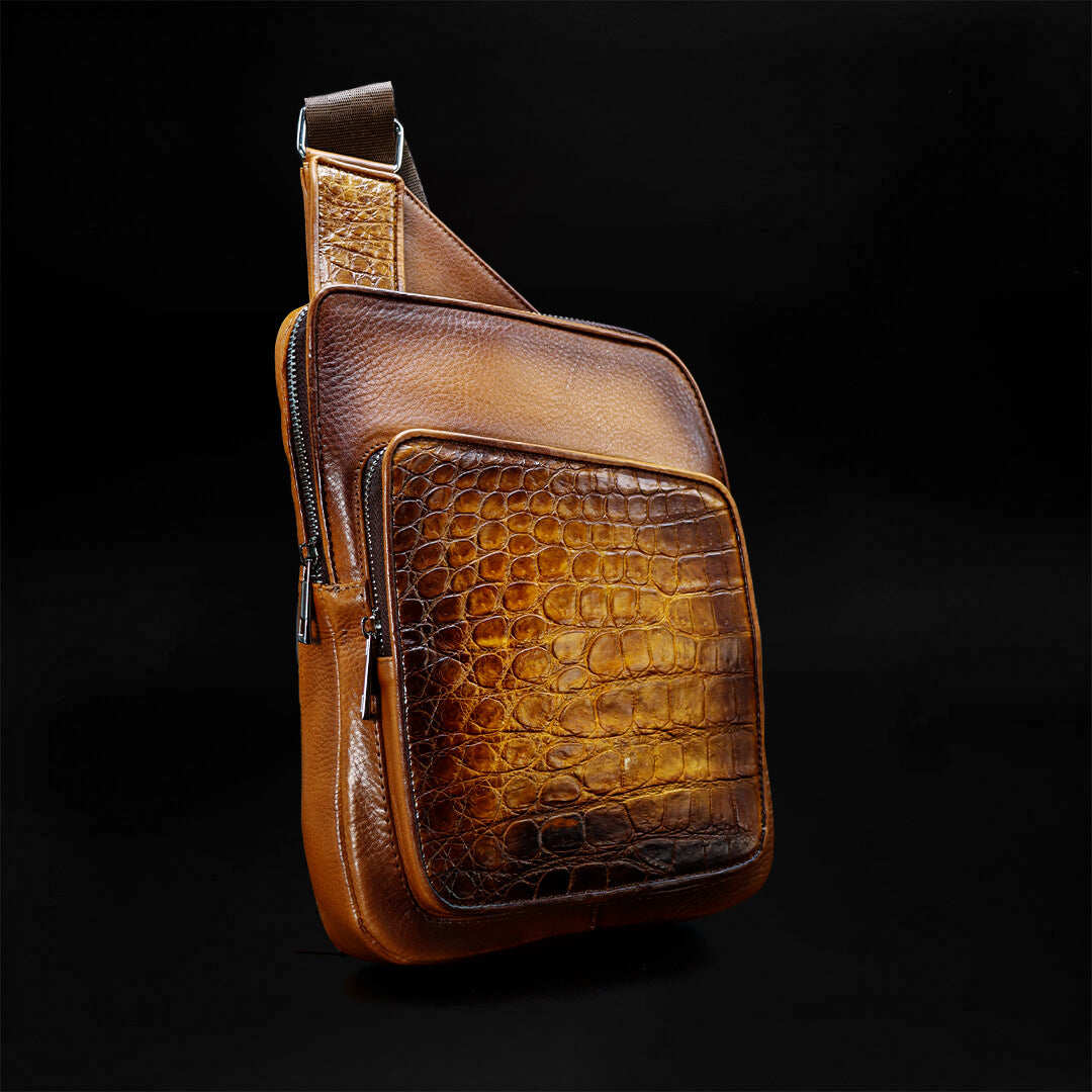 Pechera de Piel de Cocodrilo BL801