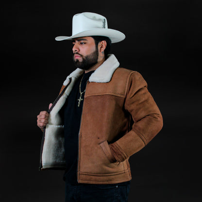 Chamarra en Piel de Borrego Marlboro CA301