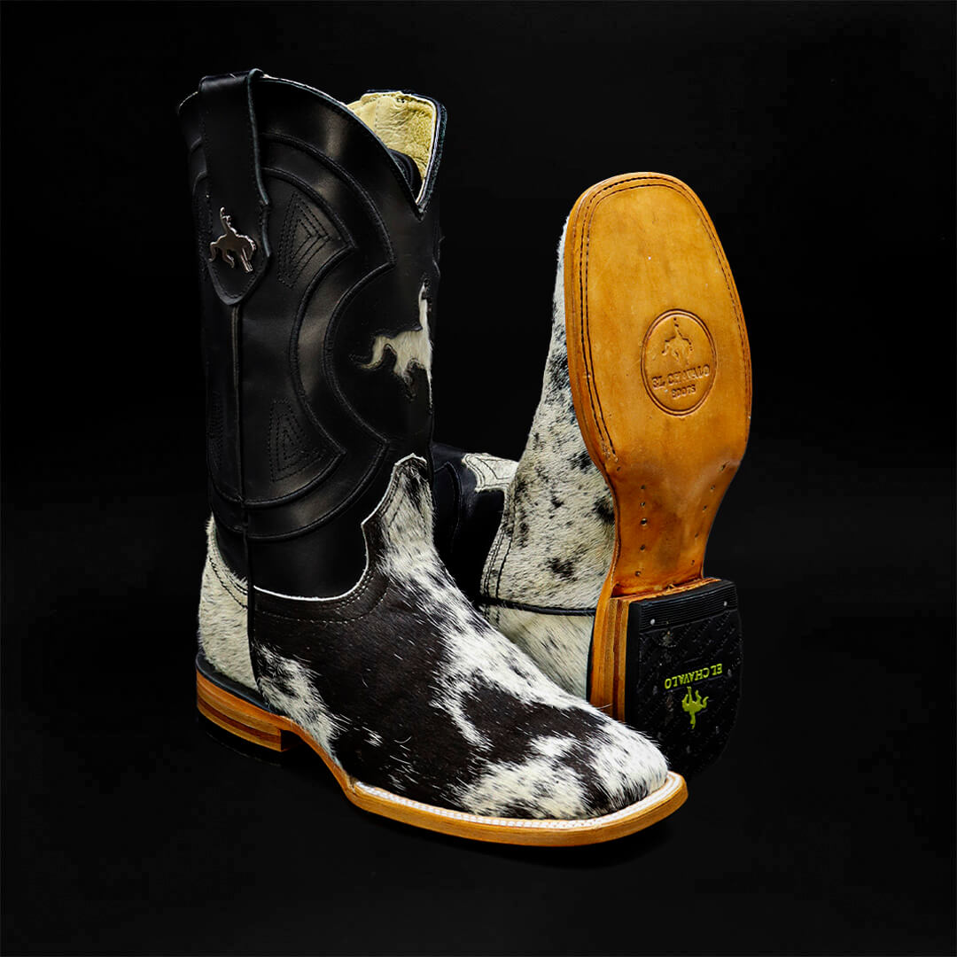 Bota Bulldog de Pelo de Vaca CH501