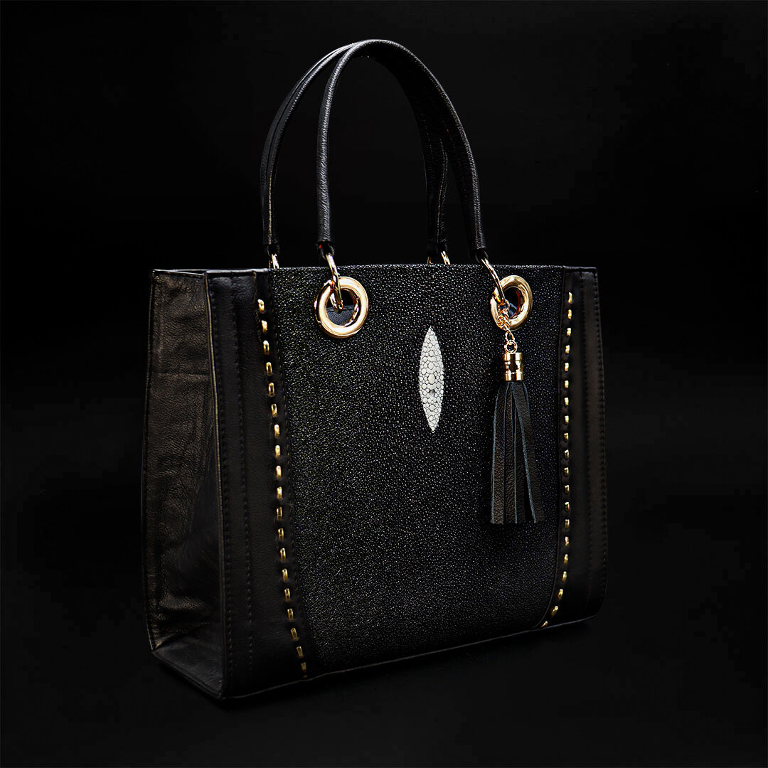 Bolso de Mano de Piel de Mantarraya BL102