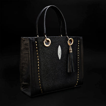 Bolso de Mano de Piel de Mantarraya BL102