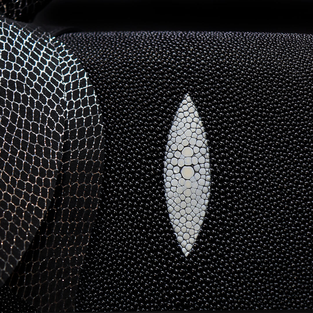 Bolso de Mano de Piel de Mantarraya BL101