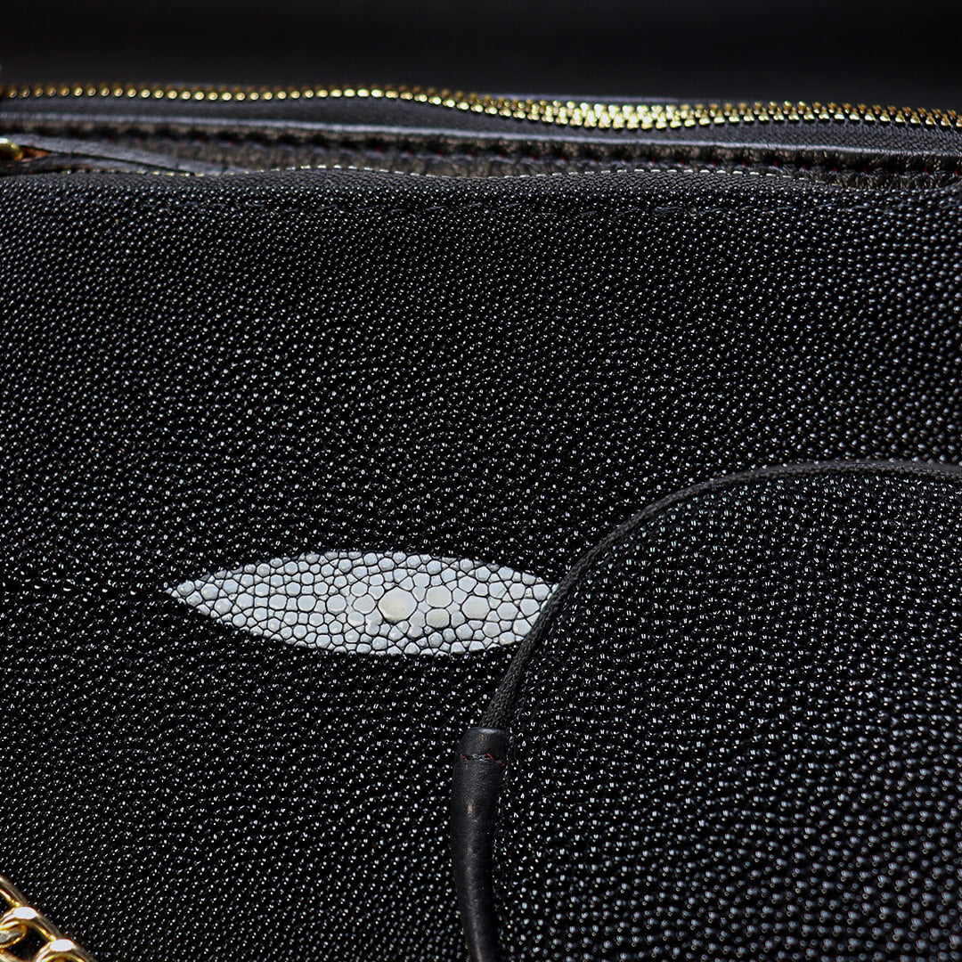 Bolso de Mano de Piel de Mantarraya BL103