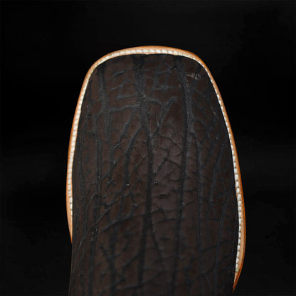 Botín Bulldog de Cuello de Toro Chocolate BD102