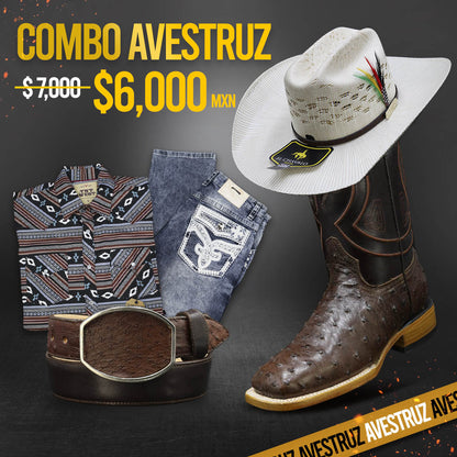Combo Avestruz